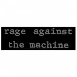 Rage Against The Machine Logo - Vinyl Sticker