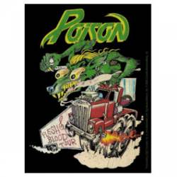 Poison Truck - Vinyl Sticker