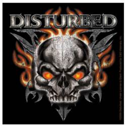 Disturbed Blaze Skull - Vinyl Sticker