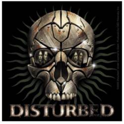 Disturbed Rust Skull - Vinyl Sticker