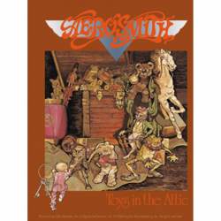 Aerosmith Toys In The Attic - Vinyl Sticker