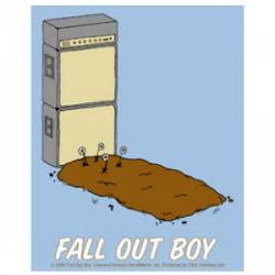 Fall Out Boy Stack - Vinyl Sticker