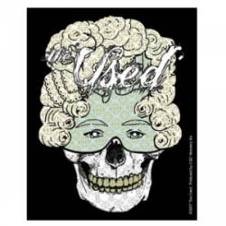 The Used Skelemask - Vinyl Sticker