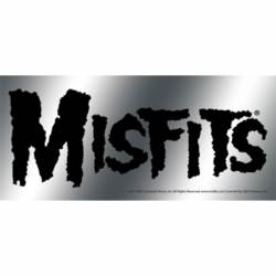 The Misfits Logo - Silver Vinyl Sticker