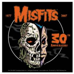 The Misfits 30th Anniversary - Vinyl Sticker