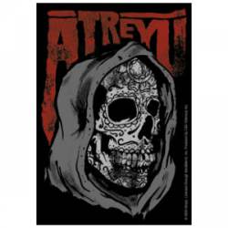 Atreyu Green Skull - Vinyl Sticker