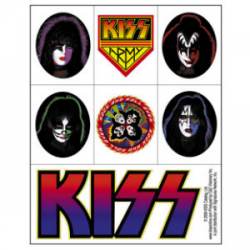 Kiss Assorted - Vinyl Sticker