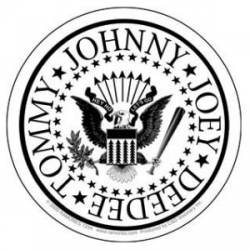 The Ramones White Eagle - Vinyl Sticker