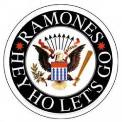 The Ramones Color Eagle - Vinyl Sticker