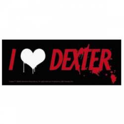 Dexter I Heart Dexter - Vinyl Sticker