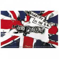 Sex Pistols Ripped Flag - Vinyl Sticker