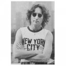 John Lennon NYC - Vinyl Sticker