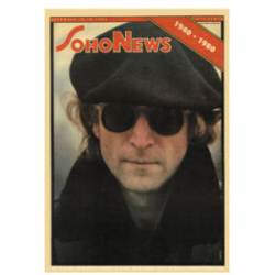 John Lennon Soho News - Vinyl Sticker