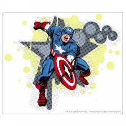 Captain America Captain America Star - Vinyl Sticker