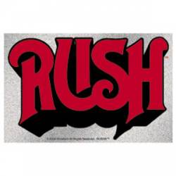 Rush Red Logo - Vinyl Sticker