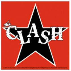 The Clash Star - Vinyl Sticker