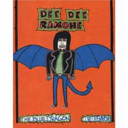 Dee Dee Ramone Blue Dragon - Vinyl Sticker