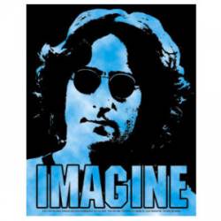 John Lennon Imagine - Vinyl Sticker