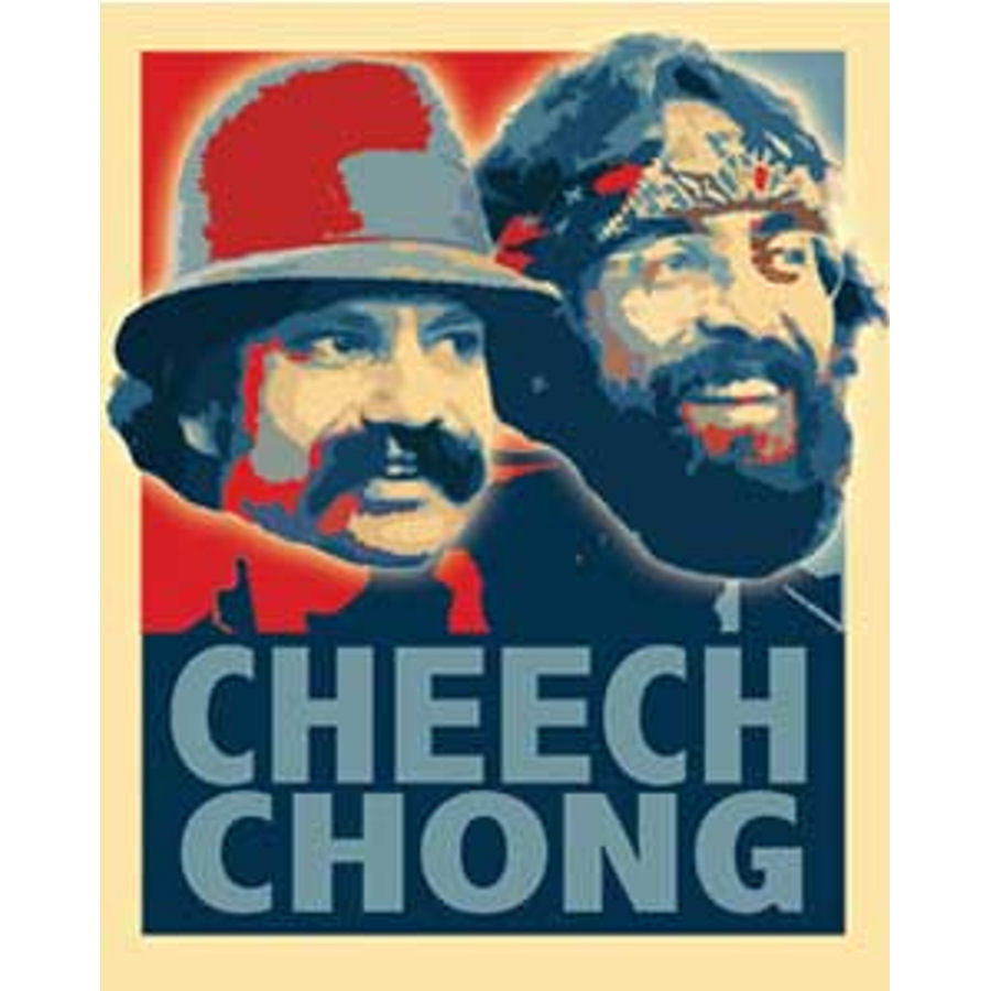 Cheech And Chong Retro - Vinyl Sticker at Sticker Shoppe