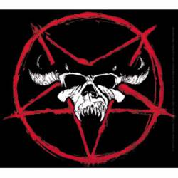 Danzig Skull with Pentagram - Vinyl Sticker