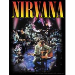 Nirvana Acoustic - Vinyl Sticker