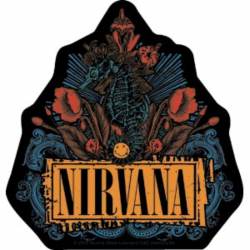 Nirvana Floral - Vinyl Sticker
