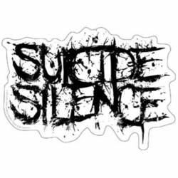 Suicide Silence Logo - Vinyl Sticker