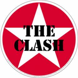 The Clash Star Logo - Vinyl Sticker