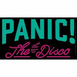 Panic! At The Disco Logo - Vinyl Sticker