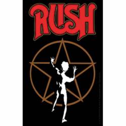 Rush Starman Album - Vinyl Sticker