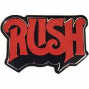 Rush Logo - Foil Metal Sticker