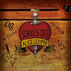 Alice Cooper School's Out Album - Vinyl Sticker