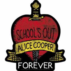 Alice Cooper School's Out Forever - Vinyl Sticker