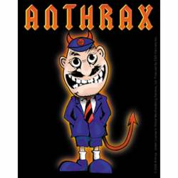 Anthrax Devil Man - Vinyl Sticker