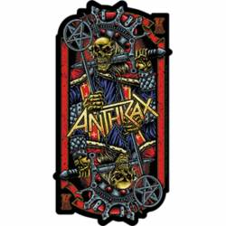 Anthrax Evil King - Vinyl Sticker