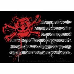 Anthrax Man Flag - Vinyl Sticker