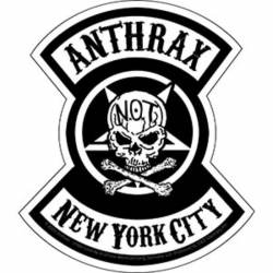 Anthrax New York City - Vinyl Sticker