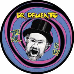 Dr. Demento Spiral - Vinyl Sticker