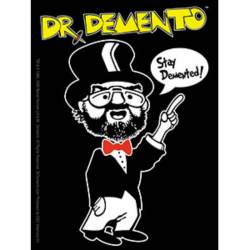 Dr. Demento Sketch - Vinyl Sticker