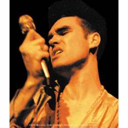 Morrissey Sing - Vinyl Sticker
