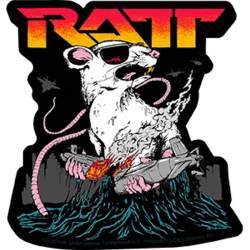 Ratt Sunglasses - Vinyl Sticker