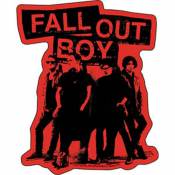 Fall Out Boy Red Stencil - Vinyl Sticker