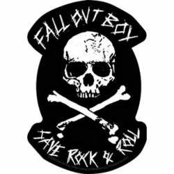 Fall Out Boy Rock & Roll - Vinyl Sticker