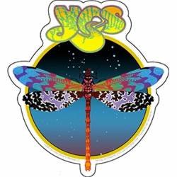 Yes Dragonfly - Vinyl Sticker