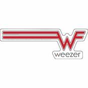 Weezer Red Logo - Vinyl Sticker