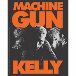 Machine Gun Kelly Orange Logo - Vinyl Sticker