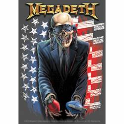 Megadeth American Grenades - Vinyl Sticker