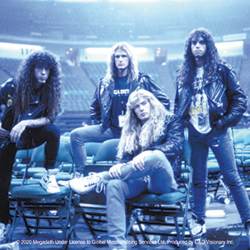 Megadeth Band Photo - Vinyl Sticker