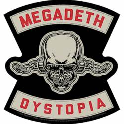 Megadeth Dystopia - Vinyl Sticker