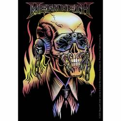 Megadeth On Fire - Vinyl Sticker
